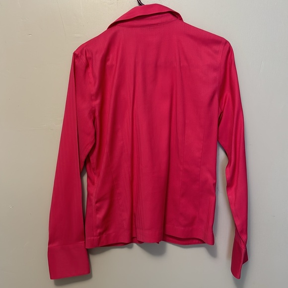 Talbots wrinkle resistant stretch blouse size 8 - Picture 3 of 5